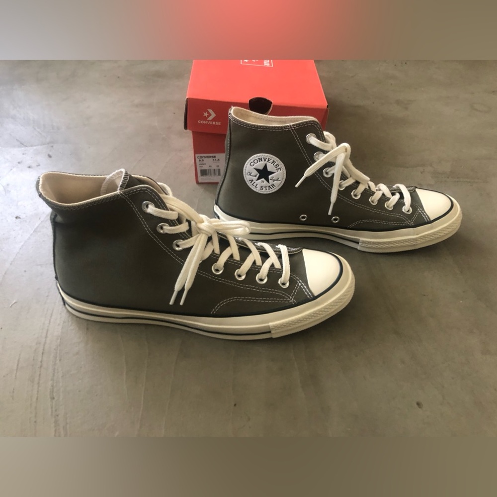 Rare Converse Chuck 70 High Field Surplus/Black 162052C Sneakers Men's Sz 9.5
